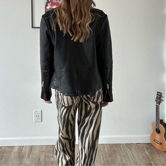 Reformation Veda Bad Leather Jacket - Picture 6 of 6